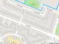 Ambulance met gepaste spoed naar de Sparenbergstraat in Haarlem