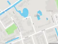 Ambulance naar de Rietje Le Largeplantsoen in Koudekerk aan den Rijn