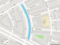 Ambulance met grote spoed naar de Moskousingel in 's-Gravenhage