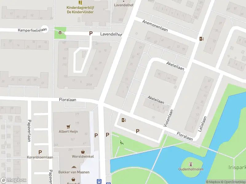 112 melding Overlastmelding Akeleilaan in Oegstgeest gesloten