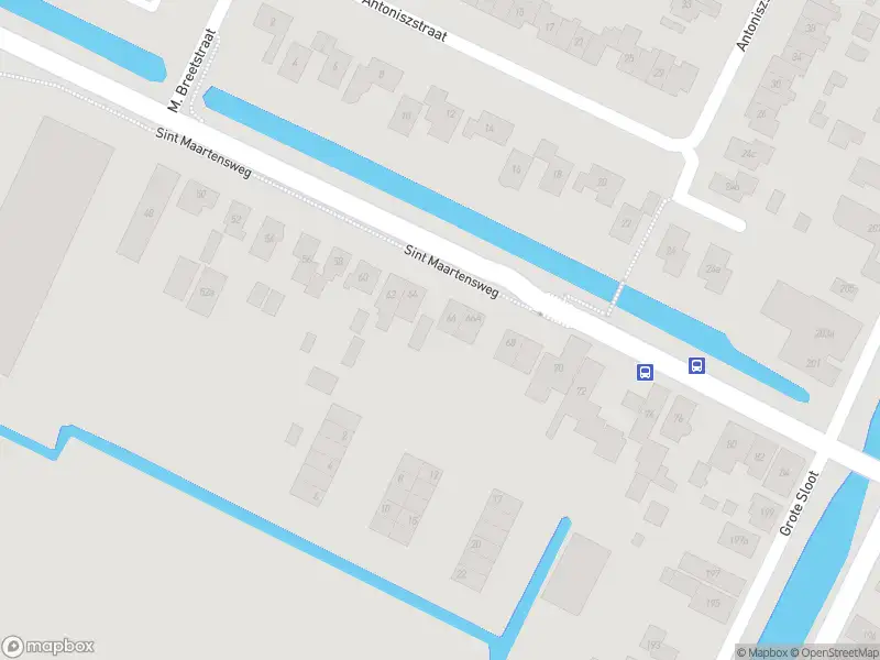 112 melding Overlastmelding Sint Maartensweg in Sint Maartensbrug gesloten