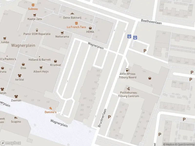 Overlastmelding Brucknerlaan in Tilburg