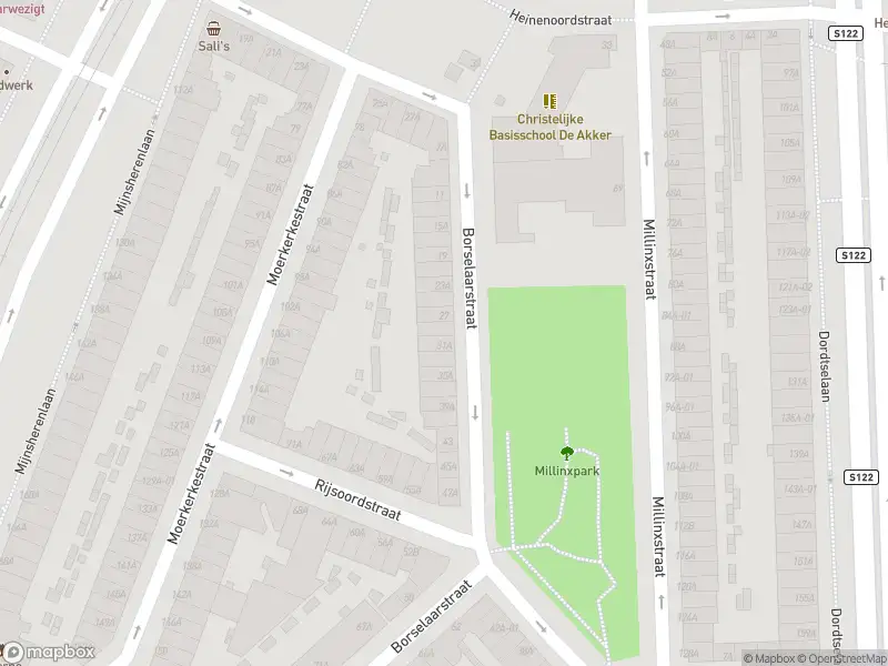 Ambulance met grote spoed naar de Borselaarstraat in Rotterdam