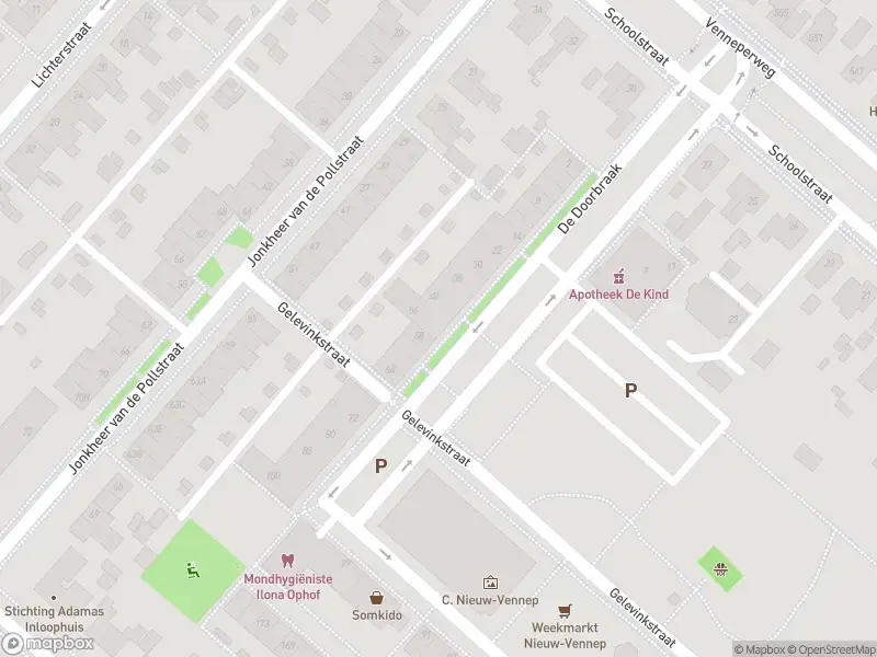 Ambulance met grote spoed naar de De Doorbraak in Nieuw-Vennep