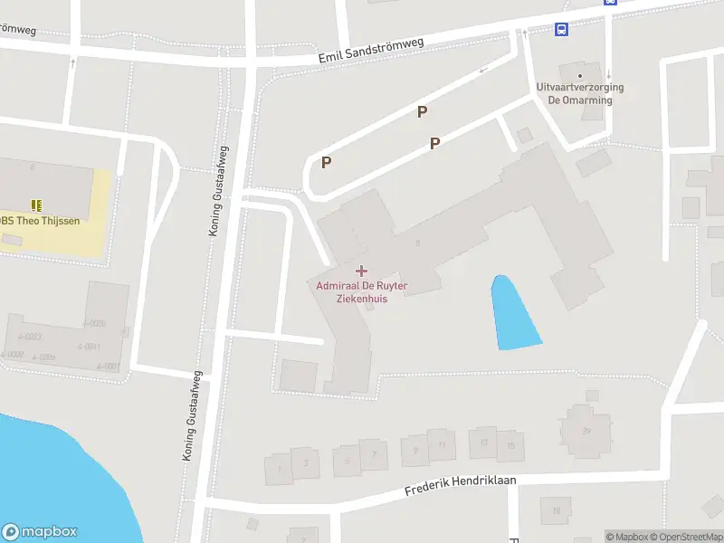 Politie met grote spoed naar de Koning Gustaafweg in Zierikzee vanwege letsel