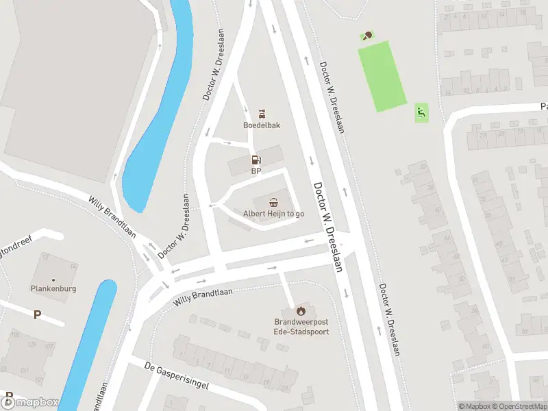 Politie naar de Dr. W. Dreeslaan in Ede vanwege aanrijding met letsel