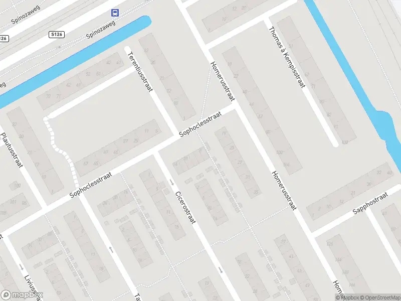 Ambulance met grote spoed naar de Sophoclesstraat in Rotterdam