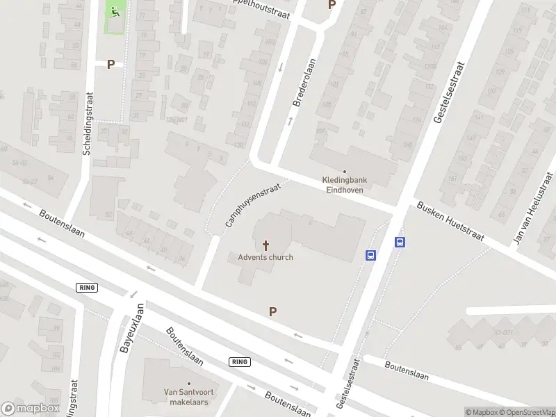 Brandweer met gepaste spoed naar de Camphuysenstraat in Eindhoven