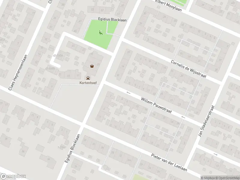 Brandweer met gepaste spoed naar de Willem Pauwstraat in Kortenhoef vanwege afhijsen patient