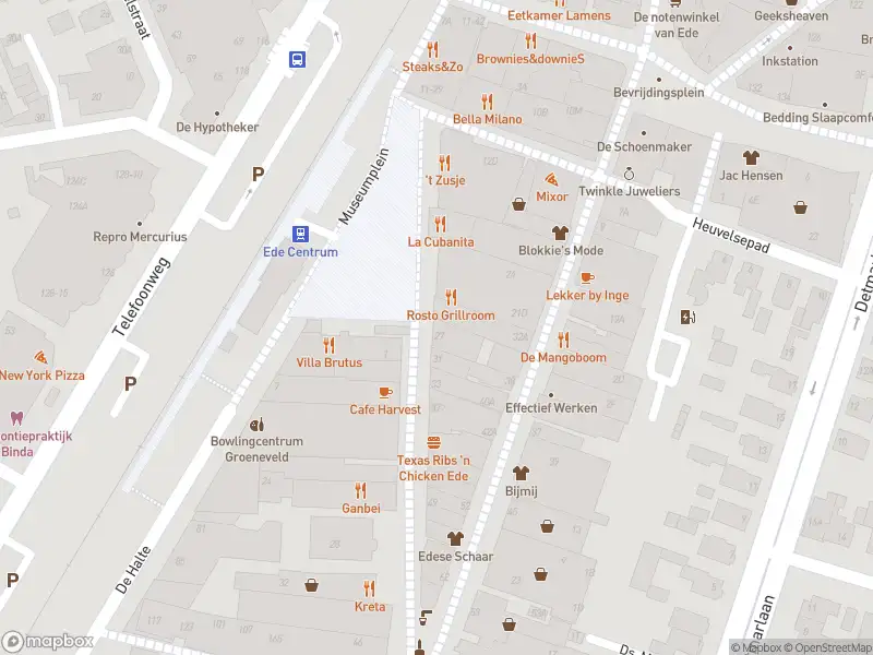 Politie naar de Nieuwe Stationsstraat in Ede vanwege steekincident