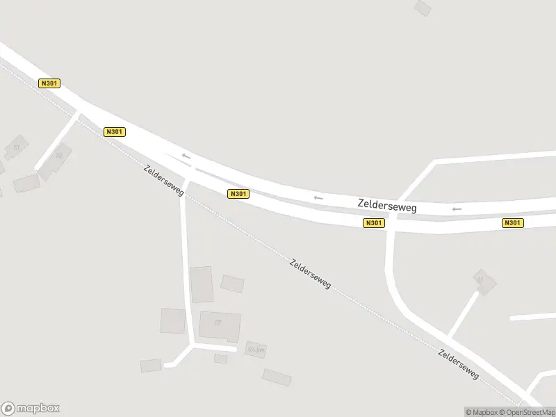 Politie naar de Zelderseweg in Terschuur vanwege aanrijding met letsel