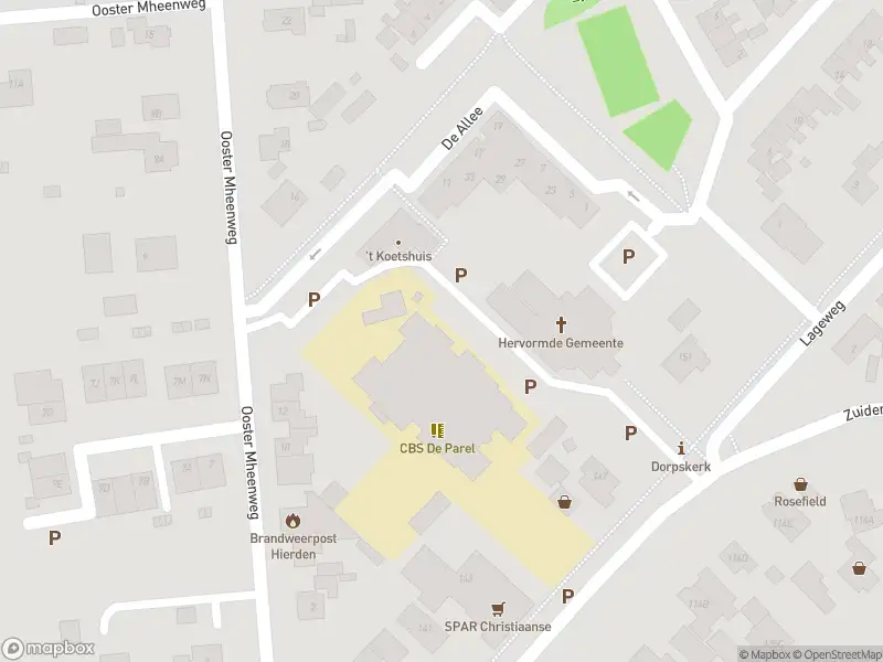 Brandweer met gepaste spoed naar de Ooster Mheenweg in Hierden