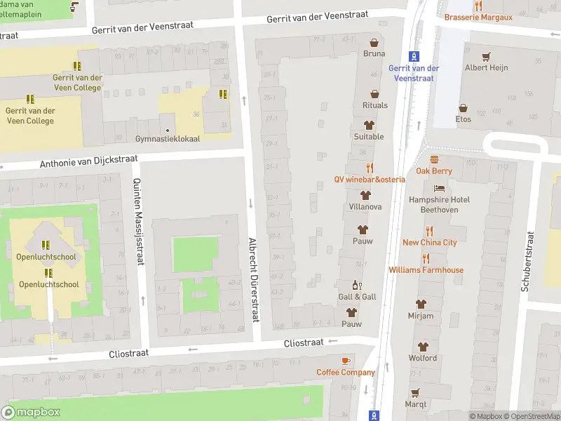 Ambulance met grote spoed naar de Apollolaan in Amsterdam