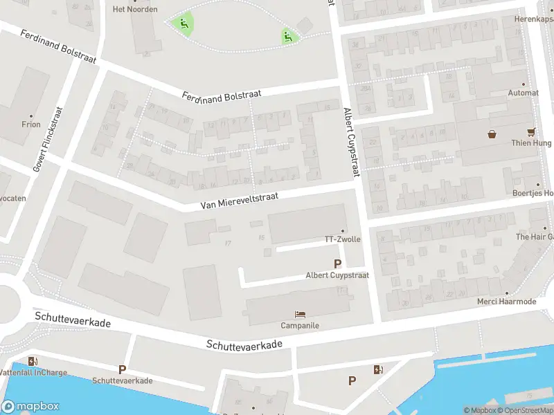 Brandweer met grote spoed naar de Van Miereveltstraat in Zwolle vanwege gebouwbrand