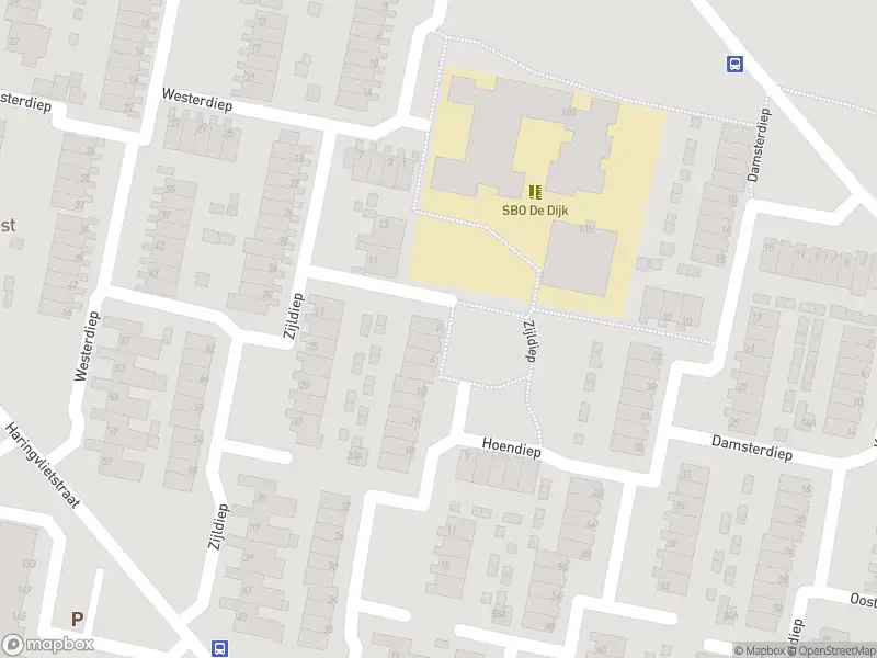 Ambulance met grote spoed naar de Hoendiep in Dordrecht