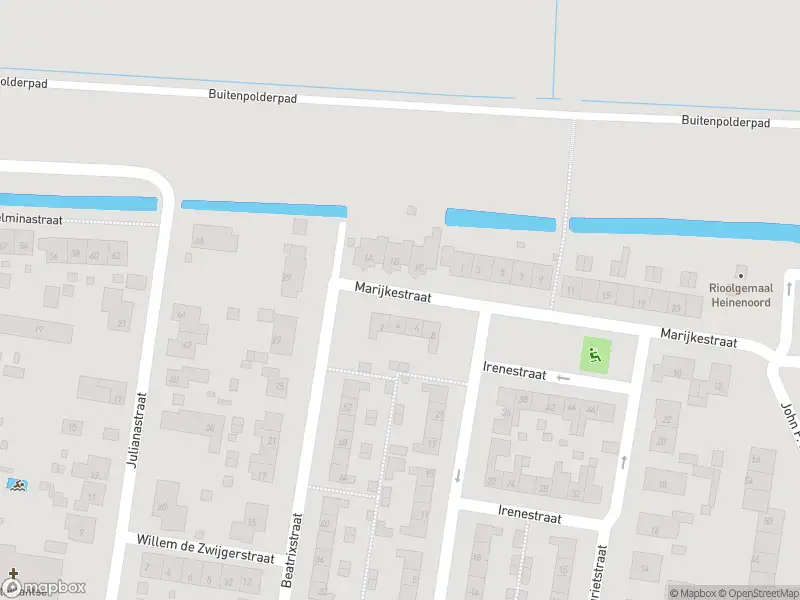 Ambulance met grote spoed naar de Marijkestraat in Heinenoord