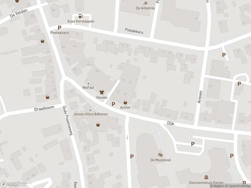 Politie naar de Dijk in Eersel vanwege ongeval met letsel