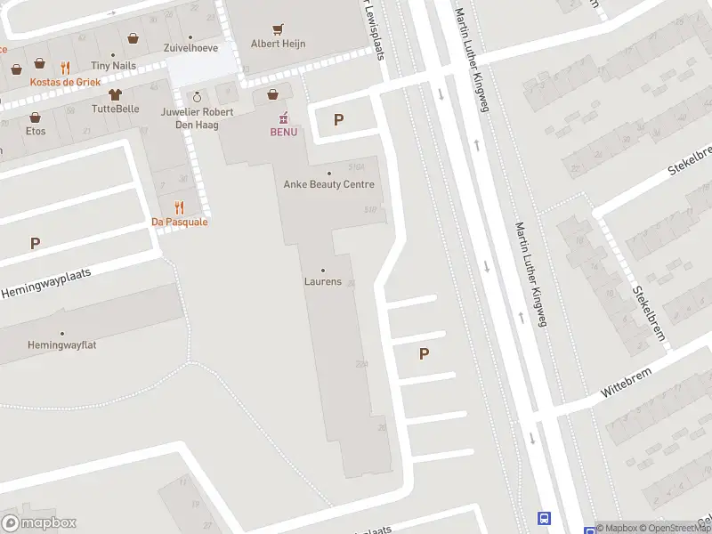 Besteld ambulance vervoer naar de Sinclair Lewisplaats in Rotterdam