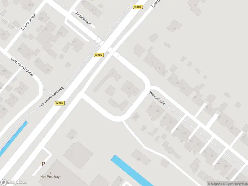 Ambulance met gepaste spoed naar de Hoeksekade in Bergschenhoek