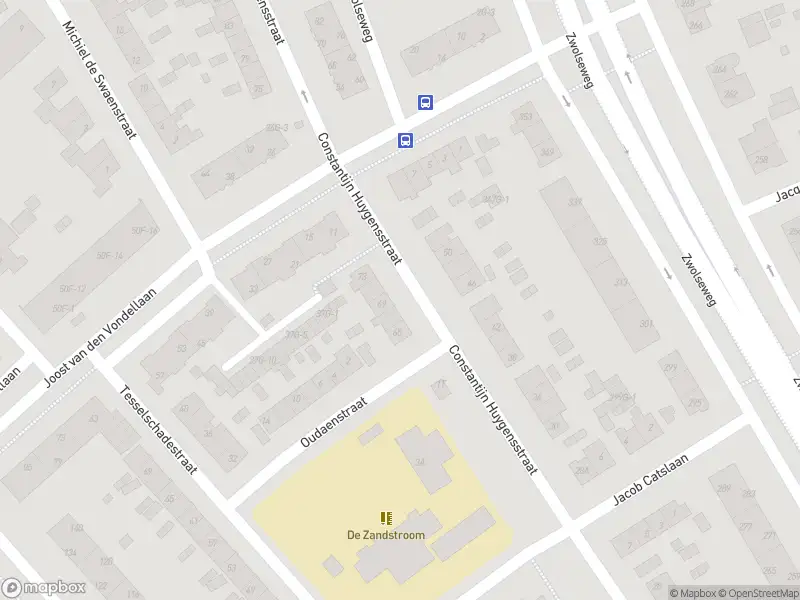 Brandweer met grote spoed naar de Jacob Catslaan in Deventer vanwege gebouwbrand