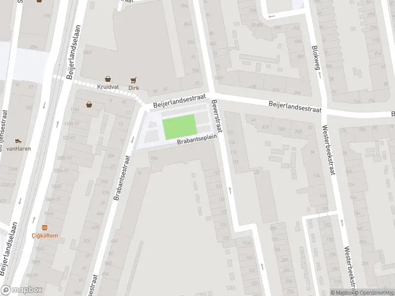 Ambulance met grote spoed naar de Brabantseplein in Rotterdam