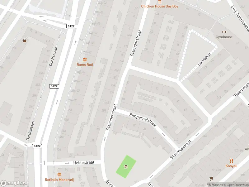 Ambulance met grote spoed naar de Oleanderstraat in Rotterdam