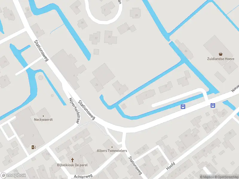 Ambulance met gepaste spoed naar de Stationsweg in Zuidland