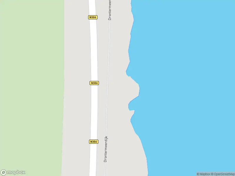 Politie naar de Drontermeerdijk in Dronten vanwege aanrijding met letsel