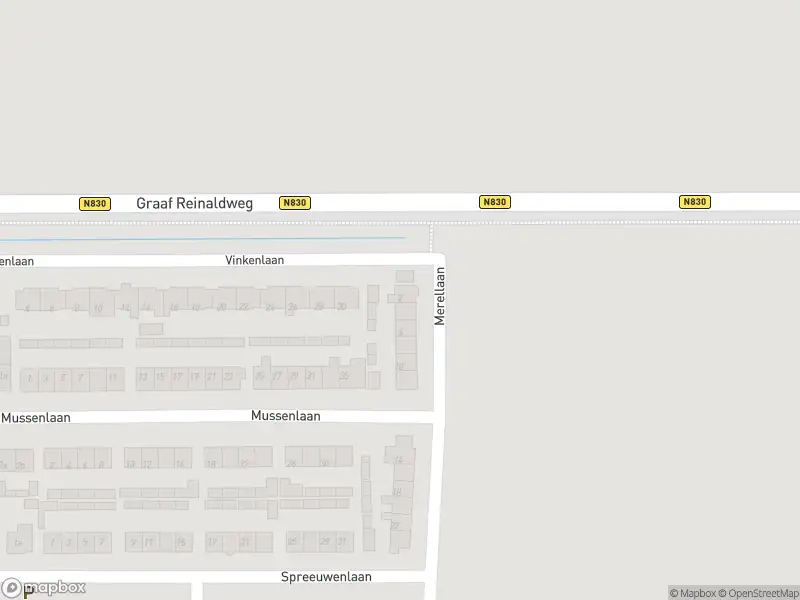 Ambulance met grote spoed naar de Merellaan in Vuren