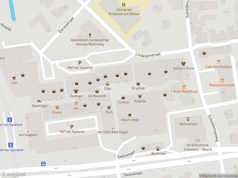 Ambulance met gepaste spoed naar de Hof van Spaland in Schiedam