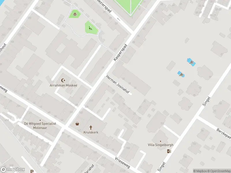 Ambulance met grote spoed naar de Herman Josinahof in Dordrecht