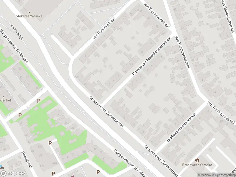 112 melding Brandweer met grote spoed naar de Pompe van Meerdervoortstraat in Yerseke vanwege voertuigbrand