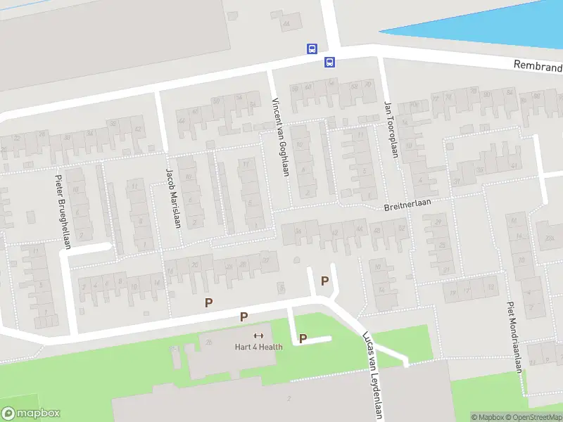 Ambulance met grote spoed naar de Vincent van Goghlaan in Roelofarendsveen