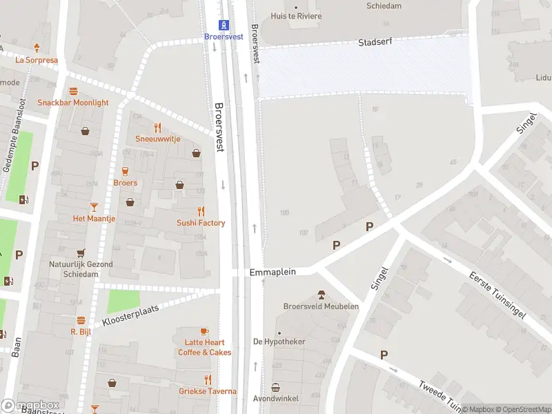 Besteld ambulance vervoer naar de Broersvest in Schiedam