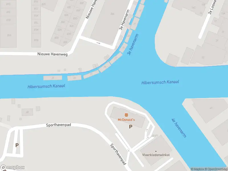 Politie naar de Nieuwe Havenweg in Hilversum vanwege aanrijding met letsel