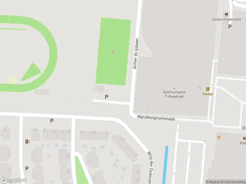 Overlastmelding Achter de ijsbaan in Tilburg gesloten