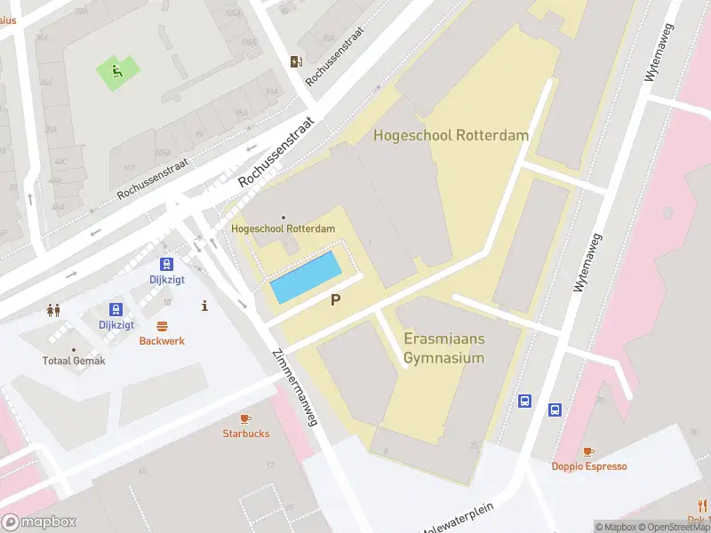 Brandweer met gepaste spoed naar de Dr. Molewaterplein in Rotterdam vanwege afgaan automatisch brandalarm