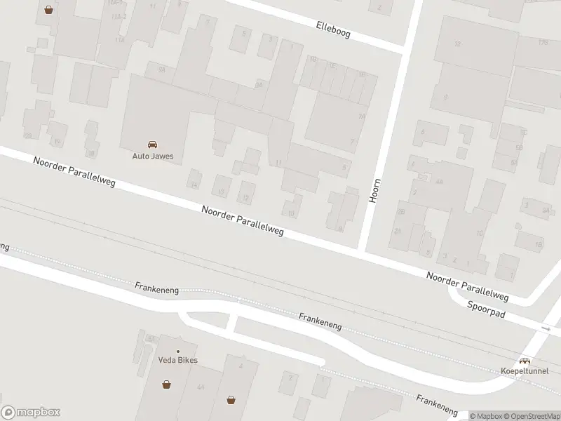 Brandweer met gepaste spoed naar de Noorder Parallelweg in Ede