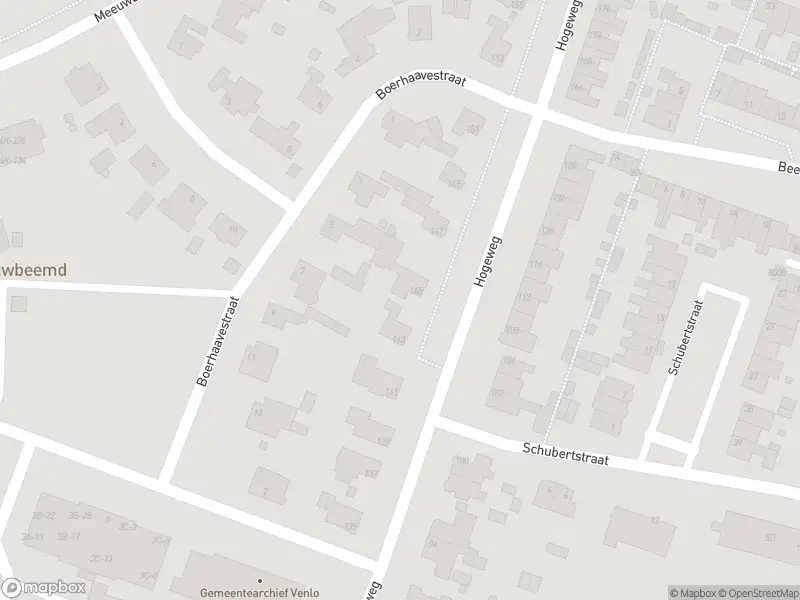 Politie naar de Bisschop Schrijnenstraat in Venlo vanwege aanrijding met letsel