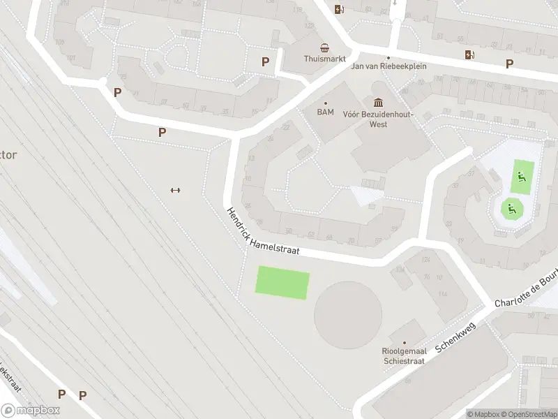 Ambulance met grote spoed naar de Hendrick Hamelstraat in 's-Gravenhage