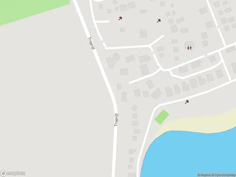 Brandweer met gepaste spoed naar de Troprijt in Bladel vanwege een buitenbrand