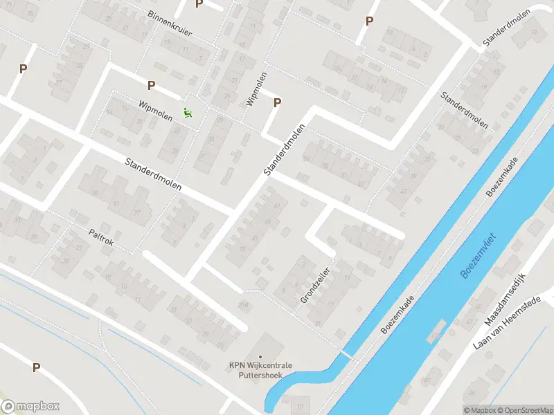 Ambulance met grote spoed naar de Standerdmolen in Puttershoek