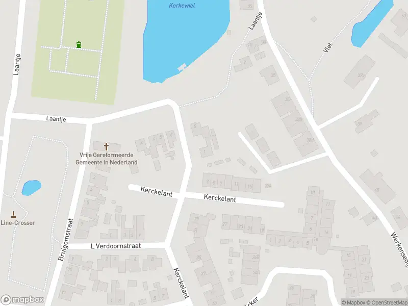 Brandweer met grote spoed naar de Kerckelant in Werkendam vanwege gebouwbrand