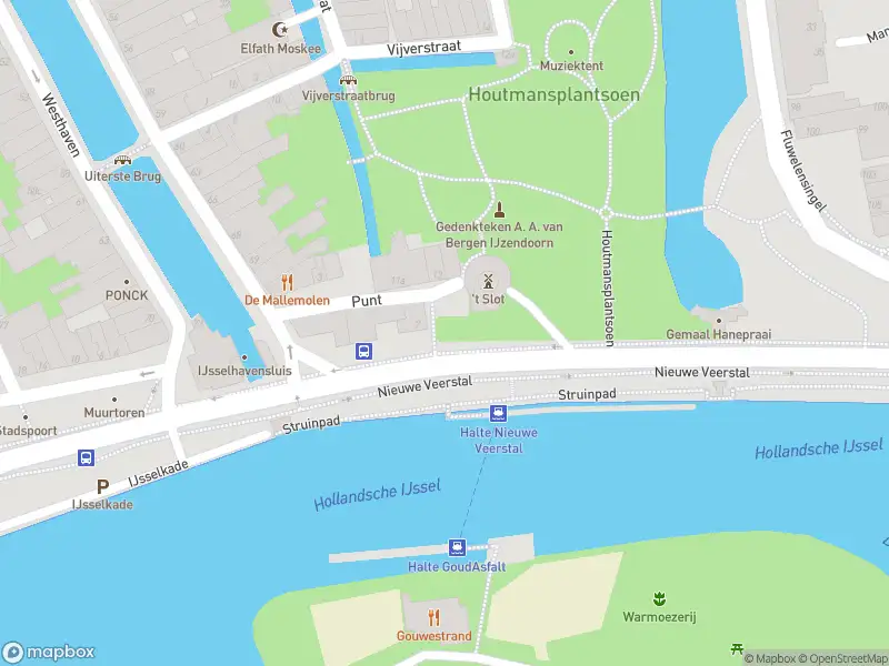 Ambulance met gepaste spoed naar de Nieuwe Veerstal in Gouda