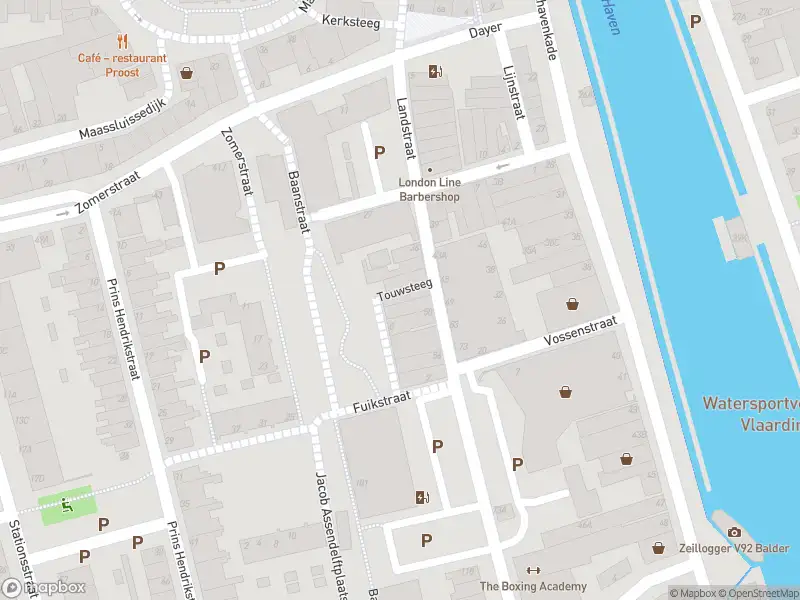 Brandweer naar de Landstraat in Vlaardingen