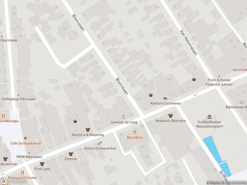 Brandweer met grote spoed naar de Blomslaan in Wolvega vanwege gebouwbrand