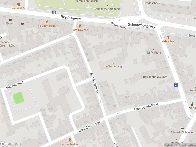 112 melding Anonieme overlastmelding Sint Annastraat in Tilburg