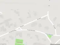 Brandweer met gepaste spoed naar de Bruglaan in Baarn