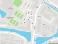 Ambulance met grote spoed naar de Wester Ven in Volendam