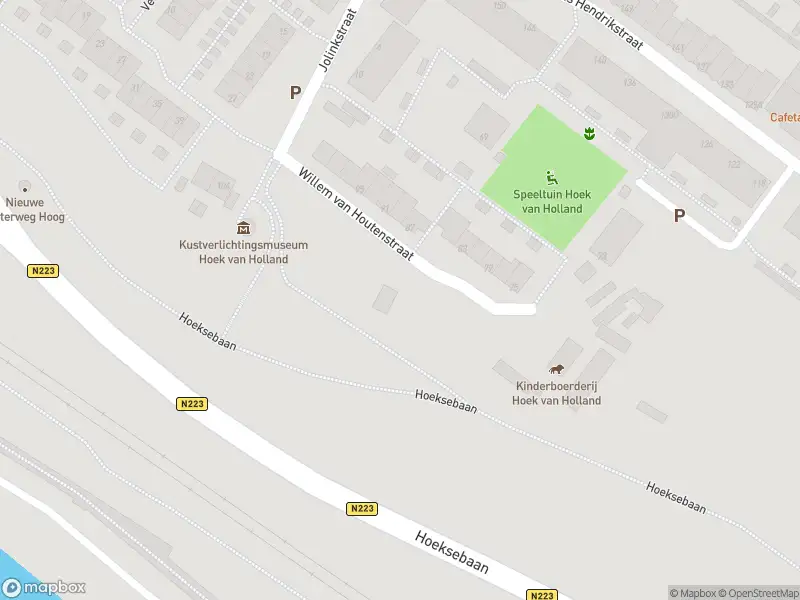Brandweer met gepaste spoed naar de Willem van Houtenstraat in Hoek van Holland